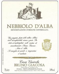 Nebbiolo D′Alba DOC